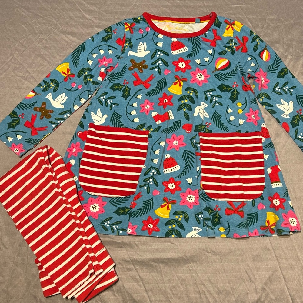 Christmas Tunic and Leggings set